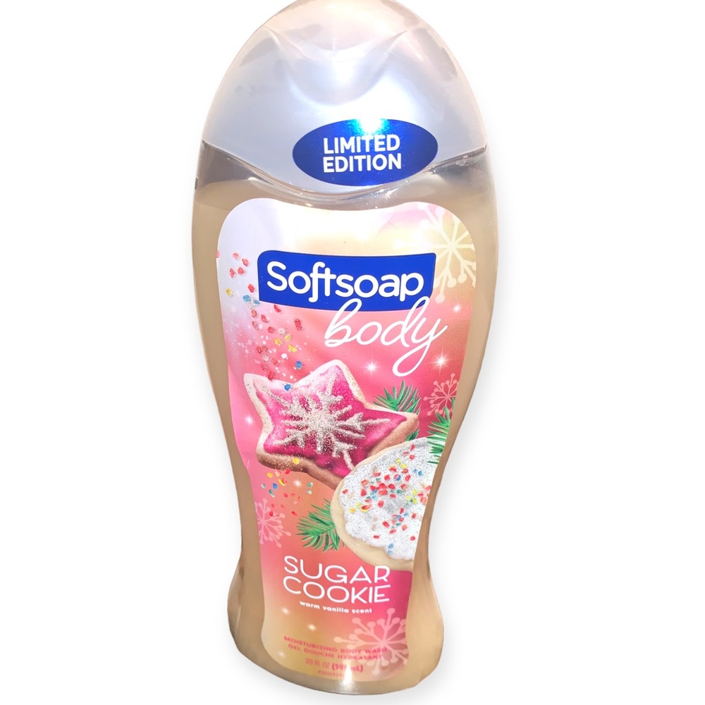 Softsoap Body Wash Limited Edition Sugar Cookie 20 Fl oz Warm Vanilla Scent